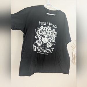 Gildan Classic Black Petrify The Patriarchy T-Shirt